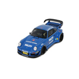 GT Spirit 1:18 Porsche RWB Osho Arrow Blue GT448 Model Car