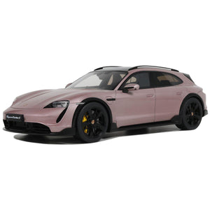 GT Spirit 1:18 Porsche Taycan Turbo S Cross Turismo Pink 2022 GT440 Model Car