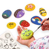 Imagine 3D Rock Painting Kit 12 Colours