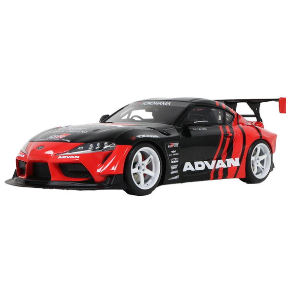 GT Spirit 1:18 Toyota Supra GR By Advan Black 2020 GT889 Model Car