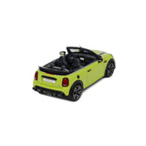 Ottomobile 1:18 Mini Cooper JCW Cabrio Zesty Yellow C5H 2021 OT1303 Model Car