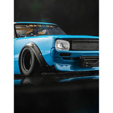 Ottomobile 1:18 Nissan Skyline 2000 GT-R By LB-Works Blue 2024 OT1210 Model Car