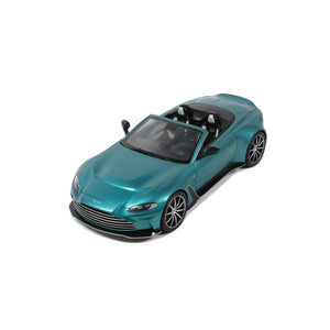 GT Spirit 1:18 Aston Martin V12 Vantage Roadster Tayos Turquoise GT445 Model Car