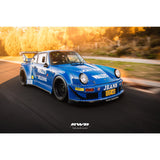 GT Spirit 1:18 Porsche RWB Osho Arrow Blue GT448 Model Car