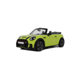 Ottomobile 1:18 Mini Cooper JCW Cabrio Zesty Yellow C5H 2021 OT1303 Model Car
