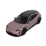 GT Spirit 1:18 Porsche Taycan Turbo S Cross Turismo Pink 2022 GT440 Model Car