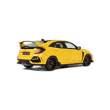 Ottomobile 1:18 Honda Civic Type R FK8 Euro Spec Sunlight Yellow 2020 OT1111 Model Car
