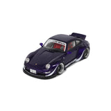 GT Spirit 1:18 Porsche RWB Army Girl Purple 2015 GT562 Model Car