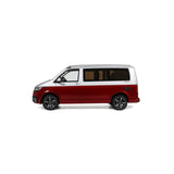 Ottomobile 1:18 Volkswagen T6.1 California Ocean Red Reflex Silver 2021 OT1342