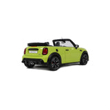 Ottomobile 1:18 Mini Cooper JCW Cabrio Zesty Yellow C5H 2021 OT1303 Model Car