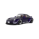 GT Spirit 1:18 Porsche RWB Army Girl Purple 2015 GT562 Model Car