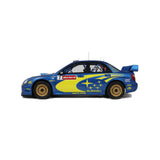 Ottomobile 1:12 Subaru Impreza (S9) WRC Blue P. Solberg Wales Rallye 2003 G092