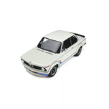 Ottomobile 1:12 BMW 2002 Turbo Chamonix White 1974 G077 Model Car