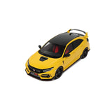 Ottomobile 1:18 Honda Civic Type R FK8 Euro Spec Sunlight Yellow 2020 OT1111 Model Car