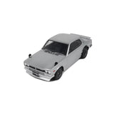 Ottomobile 1:12 Nissan Skyline 2000 GT-R (KPGC10) Silver 700 1971 G094 Model Car