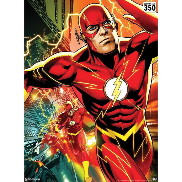 Sideshow DC Comics Art Print The Flash 46 x 61 cm - Unframed
