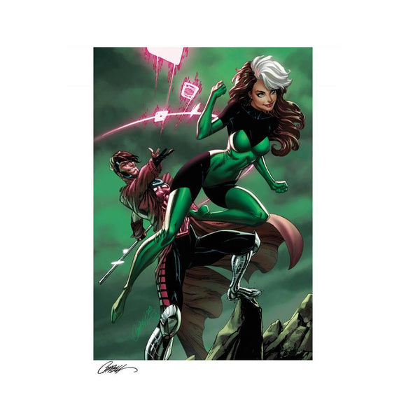 Sideshow Uncanny X-Men: Rogue & Gambit Marvel Art Print  46 x 61 cm - Unframed