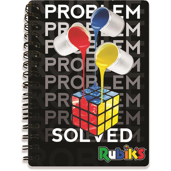 Rubik's Cube A6 Notebook Lined Painted Lenticular Prime 3D