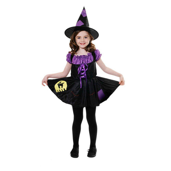 Henbrandt Witch Cat Costume Costume 7-9 Years
