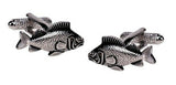 Onyx Art CK752 Cufflinks - Fish
